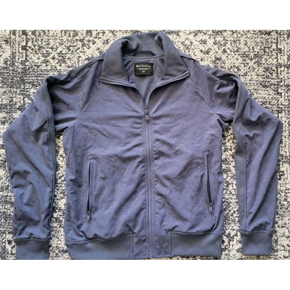 Athleta Jacket Women Xsmall Lightweight Zip Up Brooklyn‎ Bomber Leopard UPF Core